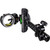 Axcel ADVR-S319-4AB Driver Slider Sight with Accustat II Scope Stealth Bowhunting, 3 Pin, .019, Micro, Black, Right Hand