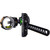 Axcel ADVR-S519-4AB Driver Slider Sight with Accustat II Scope Stealth Bowhunting, 5 Pin, .019, Micro, Black, Right Hand