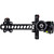 Axcel ADVP-S119-4GA Driver Plus Slider Sight with AVX-31 Scope Stealth Bowhunting, 1 Pin, .019, Green Fiber, Black, Right Hand