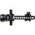 Axcel ADVP-S110-4GASL Axcel Driver Plus Slider Sight with AVX-41 Scope Stealth Bowhunting, 1 Pin, .010, Green Fiber, Black, Left Hand