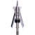Rage R60005 Hypo 2 +P Series Broadheads, 100 Grain, 1.75 Inches, Stainless, 4 Pack