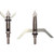 Vortex Broadheads VT-125S-2.00 Steel Broadheads, 125 Grain, 2 Inches Cut, Stainless, 3 Pack
