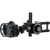 Spot Hogg BHM3LH10 Boonie Hard Mount Sight, 3 Pin, 010, Black, Left Hand