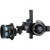Spot Hogg BPM1LH19 Boonie Picatinny Mount Sight, 1 Pin, 019, Black, Left Hand