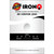 Specialty Archery IIV8 Iron I Rifle Peep Verifier No. 8, White