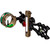 Axcel ALND-N129-4GT LANDSLYDE Slider Tactical Bowhunting Sight AVX-41 Scope, 1 Pin, .029, Green Fiber, Black