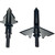 Vortex Broadheads VT-100OR-1.5 Tributem Broadheads, 100 Grain, 1.5 Inches Cut, Black, 3 Pack