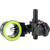 Spot Hogg BPM3RH29 Boonie Picatinny Mount Sight, 3 Pin, 029, Black, Right Hand