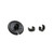 October Mountain 37655 Pin Point Kisser Button, 9/16 Inches, Black, 1 Pack