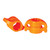 AMS M140-2 Bowfishing Safety Slide Kit, Orange, 2 Pack