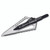 Magnus SBC100-4 Stinger Buzzcut Broadheads, 4 Blade, 100 Grain, Black, 3 Pack