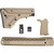 Black Rain Ordnance BRO-FDEUK1 FDE Upgrade Kit 1, Magpul UBR Stock