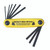Pine Ridge 2520 Allen Wrench Set .050 - 3/16 Inches, Yellow