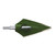 Zwickey S54 Eskilite Broadheads Screw In, 4 Blade, 135 Grain, Green, 3 Pack