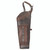 Wyandotte 3350 Brown Leather Back Quiver, Brown, Right Hand/Left Hand