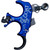 TRU Ball TGOT-BLQS-M GOAT 3 Finger, Blue/Quick Silver, Medium