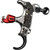 TRU Ball TTUF-BKQS-M Ultimate Flex 3 Finger, Black/Quick Silver, Medium