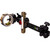 Axcel ALND-C319-4TB LANDSLYDE Carbon Pro Slider Tactical Bowhunting Sight AccuStat II Micro, 3 Pin, .019, Black