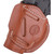 1791 Gunleather 4WH-4-SBL-R 4 Way IWB & OWB Holster Size 4, Stealth Black, Right Hand