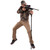 Allen Company 21430 Axial Carbon Atom Monopod Shooting Stick, Adjustable to 61 Inches, Black
