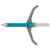 Dead Ringer DR8338 Great White Broadhead, 100/125 Grain, 2.5 Inches Cut, Steel
