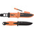 Browning 3220334 Ignite Fixed Blade Survival Knife with Black Oxide-Coated Steel Blade, Orange
