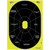 Allen Company 15220 Splash Handgun Trainer Paper Target, 12x18 Inches, Black, 8 Pack