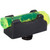 Hiviz SK2011 Spark III Shotgun Sight Threaded Front Bead Green Red White Litepipe, Green
