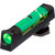 Hiviz GL2009-G Tactical Overmolded Front Handgun Sight Fits All Glock Models Green .120 Litepipe, Green