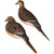 Avian-X AVX-DOVE-6PK Full Body Dove Decoys with Resting and Alert Postures, Brown, 6 Pack
