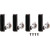 Last Chance Archery WKT1001 Wheel Kit Floor Stand, Black
