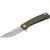 SZCO RUC-4010GN Micarta D2 Folder Knife, 4 Inches, Moss Green