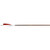 Victory BTVFG-400FF-6 Bamboo Traditional Arrows, 400 Spine, Brown, 6 Pack