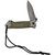 SZCO 300362-GN Drop Point Task Force Knife, 5 Inches, Moss Green
