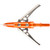 Rage R38902 Crossbow X NC Broadheads, 2 Blade, 100 Grain, Orange, 3 Pack