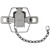 Minnesota Trapline B-2DOG2C Bridger Coil Trap 2-Coil #2 Dogless, 5 9/16 Inches Inside Jaw Spread, Silver