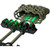 Trophy Ridge AQ110OG Hex Light Quive, Green LED Lighted Hood, 5 Arrow Capacity, Olive