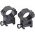 Traditions A764H Tactical Rings Matte Black 30 mm High, Black
