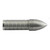 Black Eagle 19 PS23 Glue-In Target Points, 100 Grain, Silver, 12 Pack