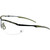 Radians CSB101 Ballistic Rated Shooting Glasses, Metal Amber, 1 Pack