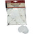 Traditions A1436 Cleaning Patches for .45-.54 Caliber, White, 200 Pack