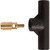 Traditions A1595 Quick-T Ramrod Handle for Muzzleloaders, 10/32 Threads, Black