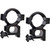 Traditions A798DS Aluminum Scope Rings for Weaver Style Bases, 1 Inches Diameter Quick Peep, Matte Black