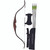 Western Recreation 2462 Lil' John Recurve Set, 10 lbs, 16 Inches, Black, Right Hand Only