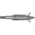 SWAT Broadheads V7075T6420 SWAT Vector Broadheads, 100 Grain, Silver, 3 Pack