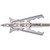 Rage R38400 Hypodermic NC Crossbow Broadheads, 125 Grain, Steel, 3 Pack