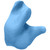 Radians CEP002-B Custom Molded Earplugs for Shooting Sports, Blue, 1 Pack
