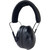 Radians CSE40BX Lowset Tactical Passive Earmuff, Black, 1 Pack