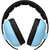 Radians HSH0220CS Hushies Infant and Toddler Ear Muff, Blue, 1 Pack