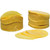 CVA AC1439A Slick Load Prelubed Shooting Patches, 50-58 Caliber, Yellow, 200 Count